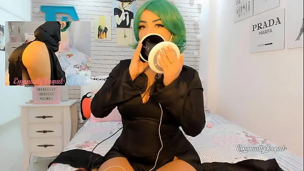 ASMR INTENSE porn ear licking Tatsumaki cosplay teasing and making you cum