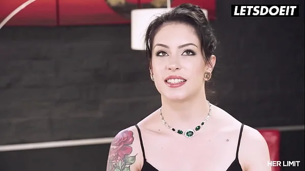 Tattooed Beauty Anna de Ville Has Her Pretty Pale Pussy Stretched By BBC After Kinky Interview - HER LIMIT