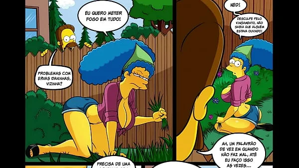 Mesmo Casada Marge deu pro Ned Vizinho da Igreja - The Simpsons Parody