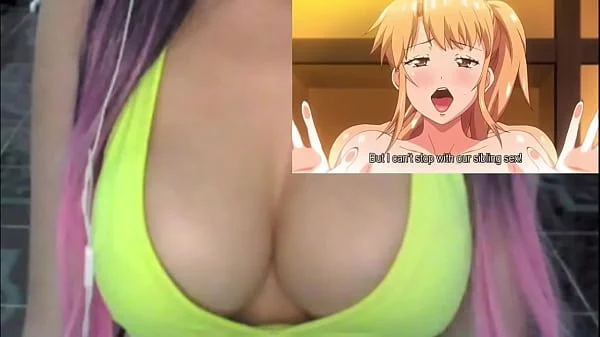 SE FOLLA A SU HERMANASTRA FRENTE A SU ESPOSO - HENTAI Ane wa Yanmama