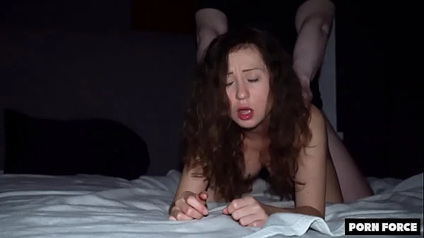 Extra Small College Teen ROUGH Fucked In Her Dorm At Night