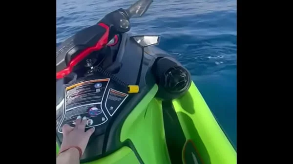 incredible fucking of my Brazilian friend on the jet ski Chris Diamond