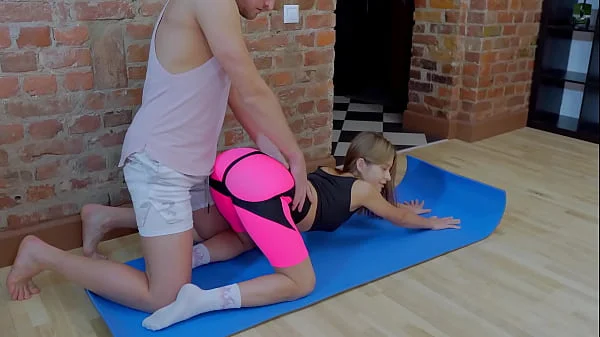 There's nothing better than stretching your anal during a yoga class