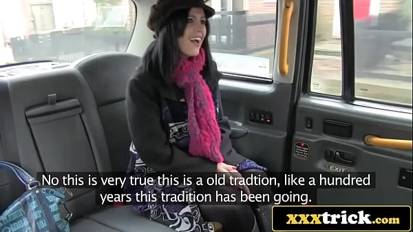 Sweet Spanish MILF Can't Resist Fucking Famous London Cabbie