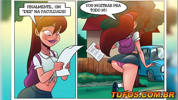 Safadinha tirou dez na faculdade! Aluna nota dez!