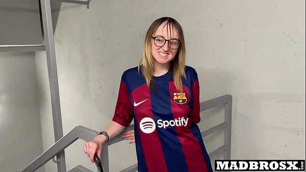 A Barcelona Supporter Fucked By PSG Fans in The Corridors Of The Football Stadium !!!