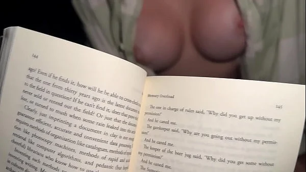 My stepsister seduced me while I was reading a book. Delicious close-up rubbing by BootyFrutti