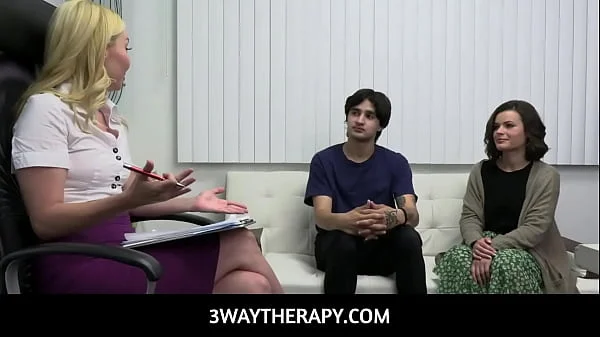 3WayTherapy  - This Family Therapy makes me Getting Comfy With My Stepsis | Aaliyah Love , Dharma Jones , Elias Cash