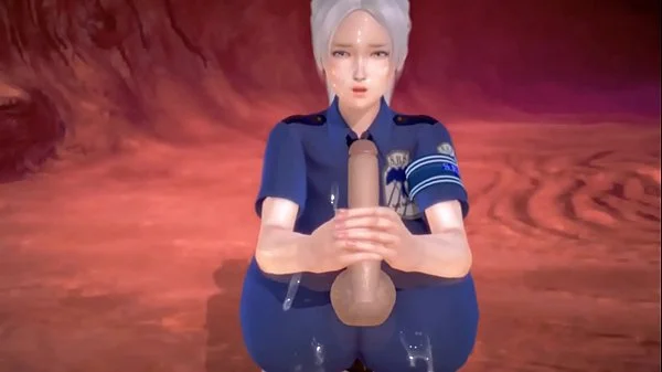 3D hentai big tit policewoman 01