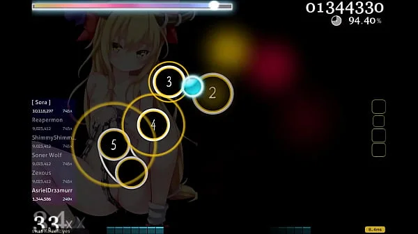 Osu!hentai Gameplay