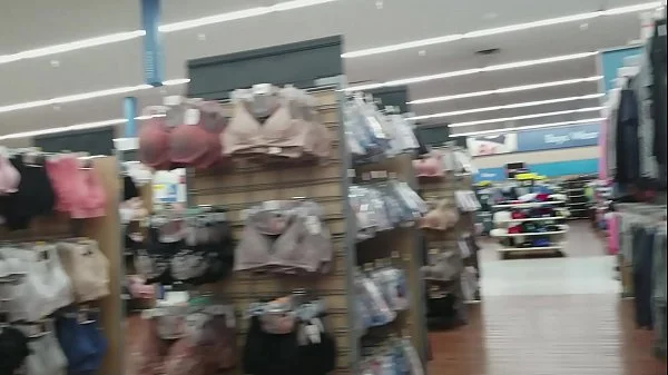 MILF Public Nudity at The Walmart - Big Titties and Masturbation