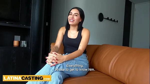 Colombian teen cutie turns the heat on casting not wearing any panties!