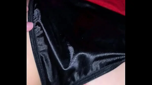 satin panties rubbing