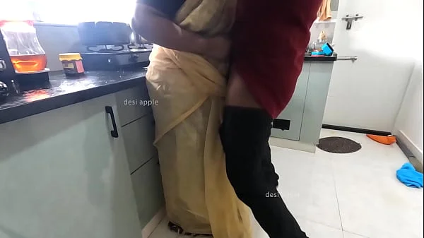 Tamil maid got fucked in kitchen