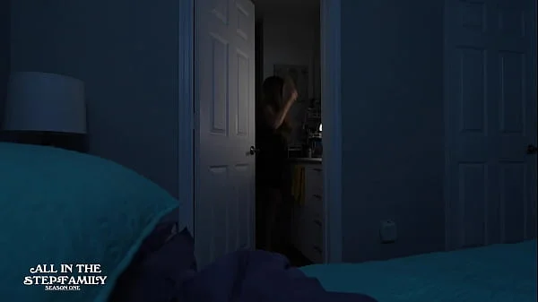 StepSon Scared Of Thunder Overcomes Trauma By Fucking StepMother FULL 4K