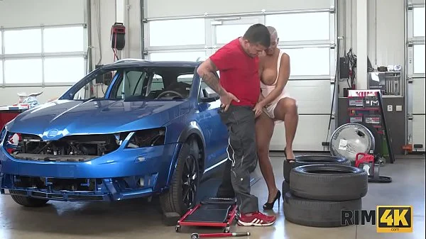 RIM4K. Mechanic Frank enjoys hot rimming received from his friend