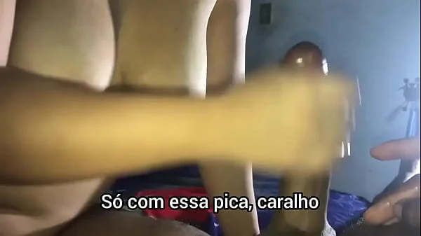 O marido dela mandou eu socar forte só no cu dela, mulher do corno submissa