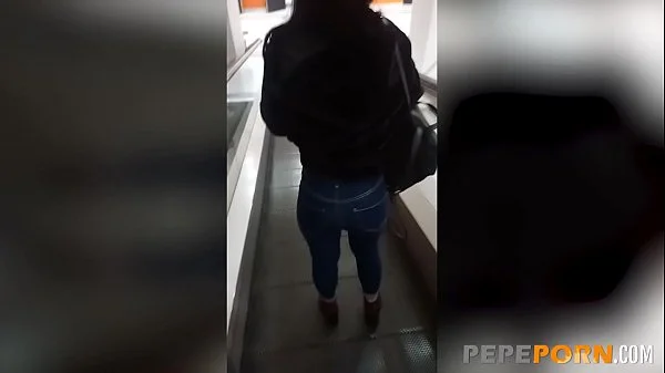 Maria and her big dicked lover go shopping before HAVING HER ASS WRECKED