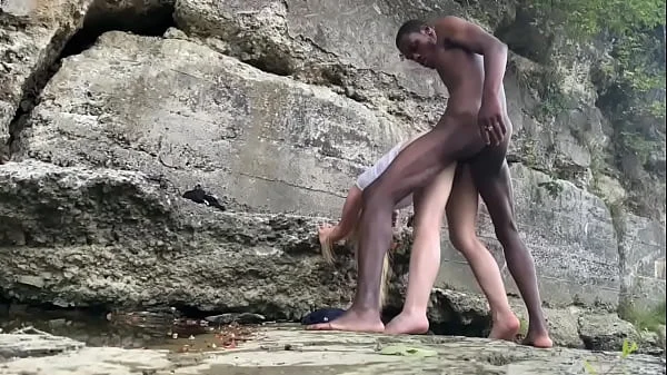 BigDaddyKJ: Interracial Couple Fucks On Hike | Preview