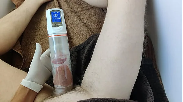 Time lapse penis pump