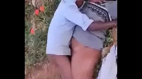 Old couple fucking outdoor in South Africa