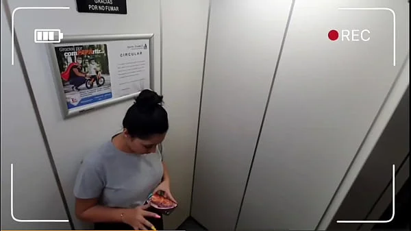 Martinasmith Stuck in the Elevator having Public Sex