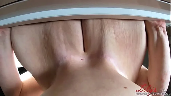 Dropping heavy tits on your face 4K