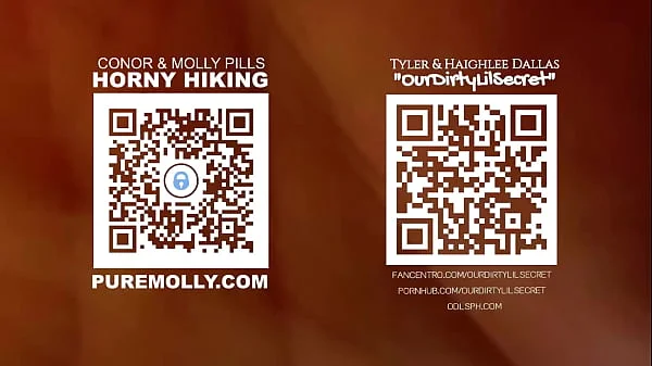 Hiking turns Naughty with Molly Pills and Haighlee Dallas - Horny Hiking - POV 4K