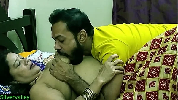 Indian xxx sexy Milf aunty secret sex with son in law!! Real Homemade sex