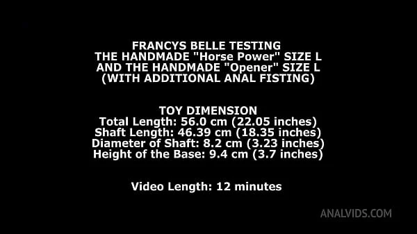 Francys Belle Testing The Handmade Horse Power Size XL (With Additional Anal Fisting) TWT113