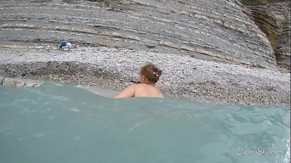 Flashing at the seaside