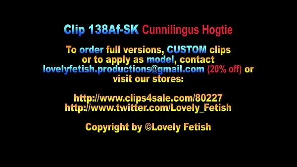 Clip 138Af-SK Cunnilingus Hogtie - Sale: $14