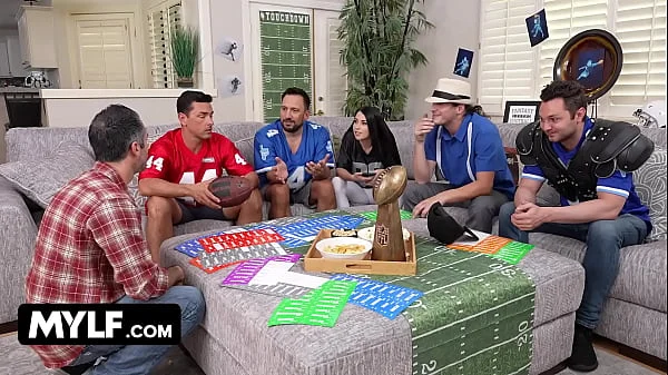 Mylf - Fantasy Football Game Day Orgy (Lauren Phillips, Pristine Edge, Alex Coal, Jasmine Daze)