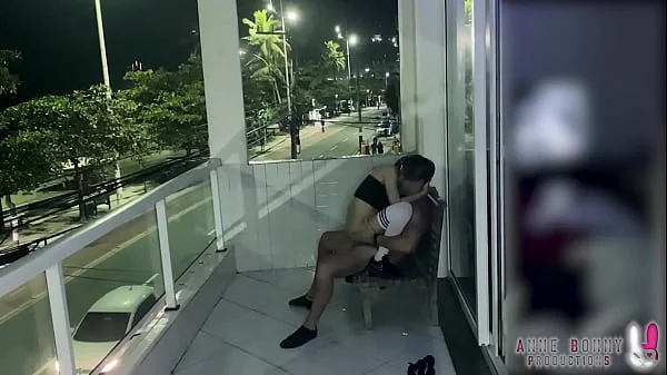 BUSTED! Public Sex on Balcony Caught by Police